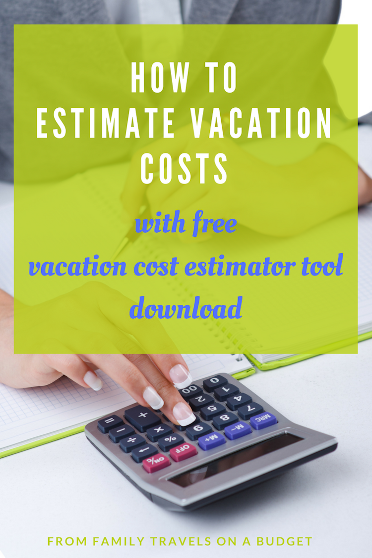 How to estimate travel expenses