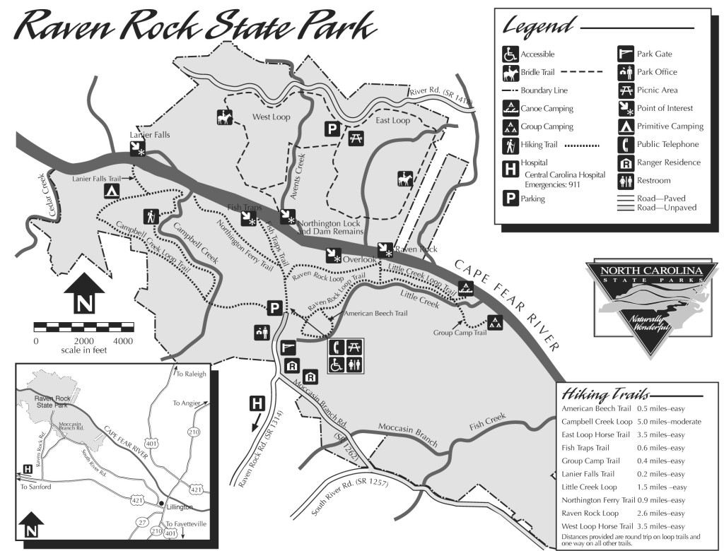 Raven-Rock-State-Park-Map