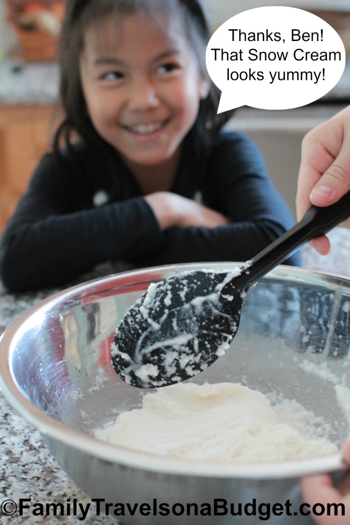 Snow Cream Recipe 6