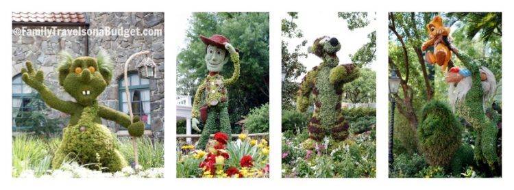 Epcot Flower and Garden Festival Topiaries