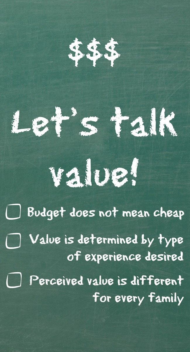 Let’s talk value!