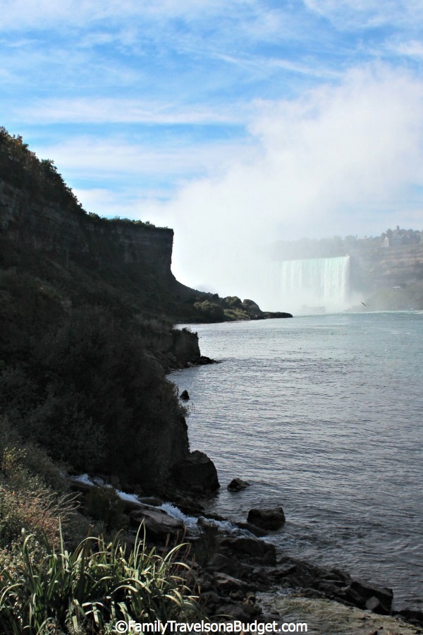 Niagara Falls from the Cave of the Winds walkway