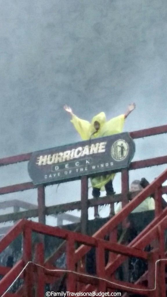 The Hurricane Deck at Cave of the Winds