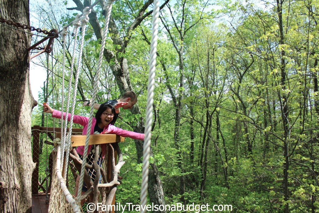 Red Mountain treehouse overlook in Birmingham, AL