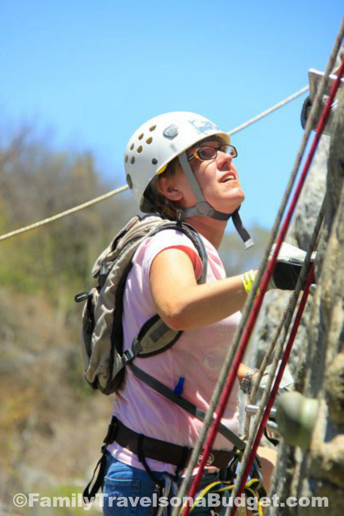 Climbing in Los Cabos Mexico