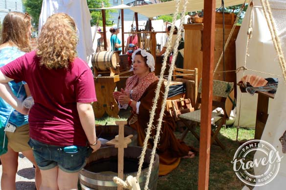 Blackbeard Pirate Festival, Hampton, VA ~ The laundress