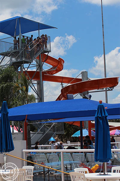 Mega waterslide for sun and fun in Sarasota!