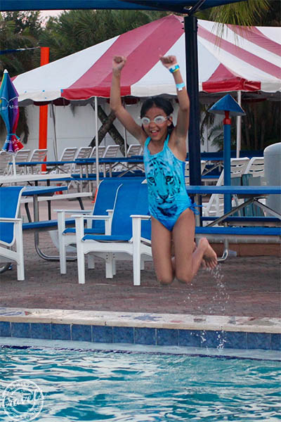 Jump in the pool -- carefree sun and fun Sarasota.