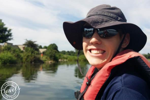 summer vacation pedal boating in Lake County