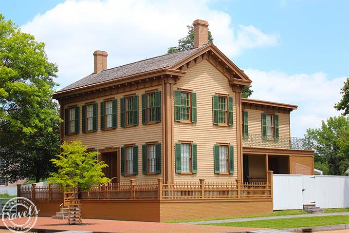 Lincoln's home in Springfield, great summer vacation stop