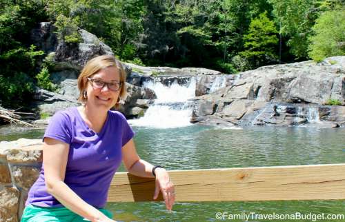 Linville Falls... proof I was there!