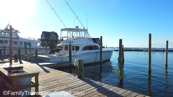 Outer Banks activities include fishing charters in Hatteras