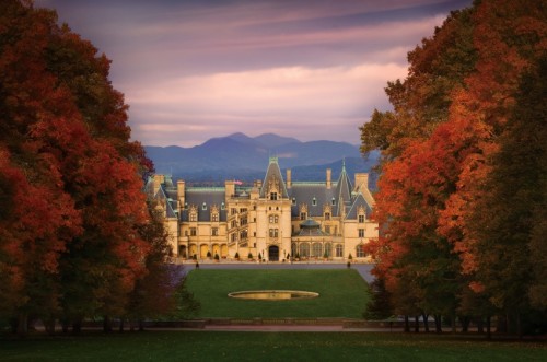 Biltmore fall facade. Photo Credit: The Biltmore Company