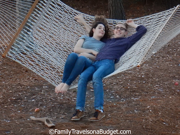 Disney's Hilton Head Island Resort hammocks