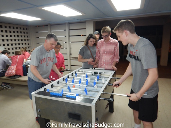 Foosball at Disney's Hilton Head Resort