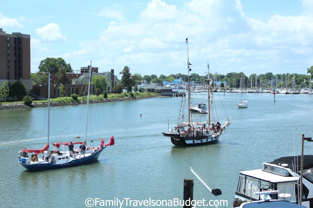 Pirate battle in Hampton VA