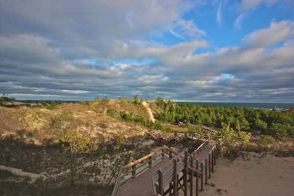 West Beach View Indiana Dunes