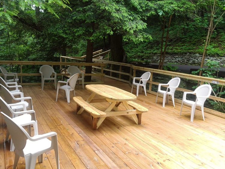 Coudersport Ice Mine Patio