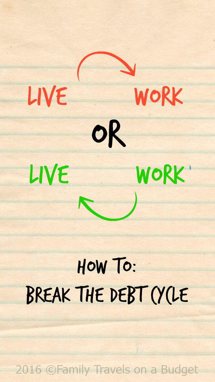 Work to live: Break the debt cycle