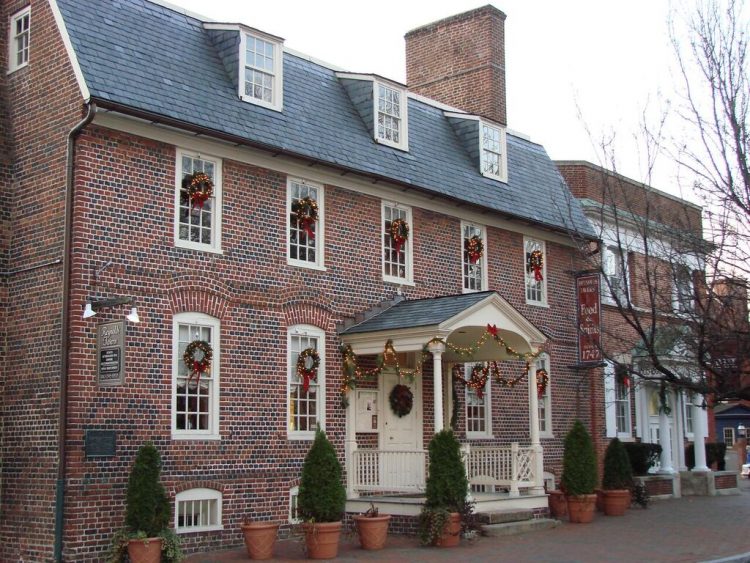 Reynolds Tavern, Annapolis holidays