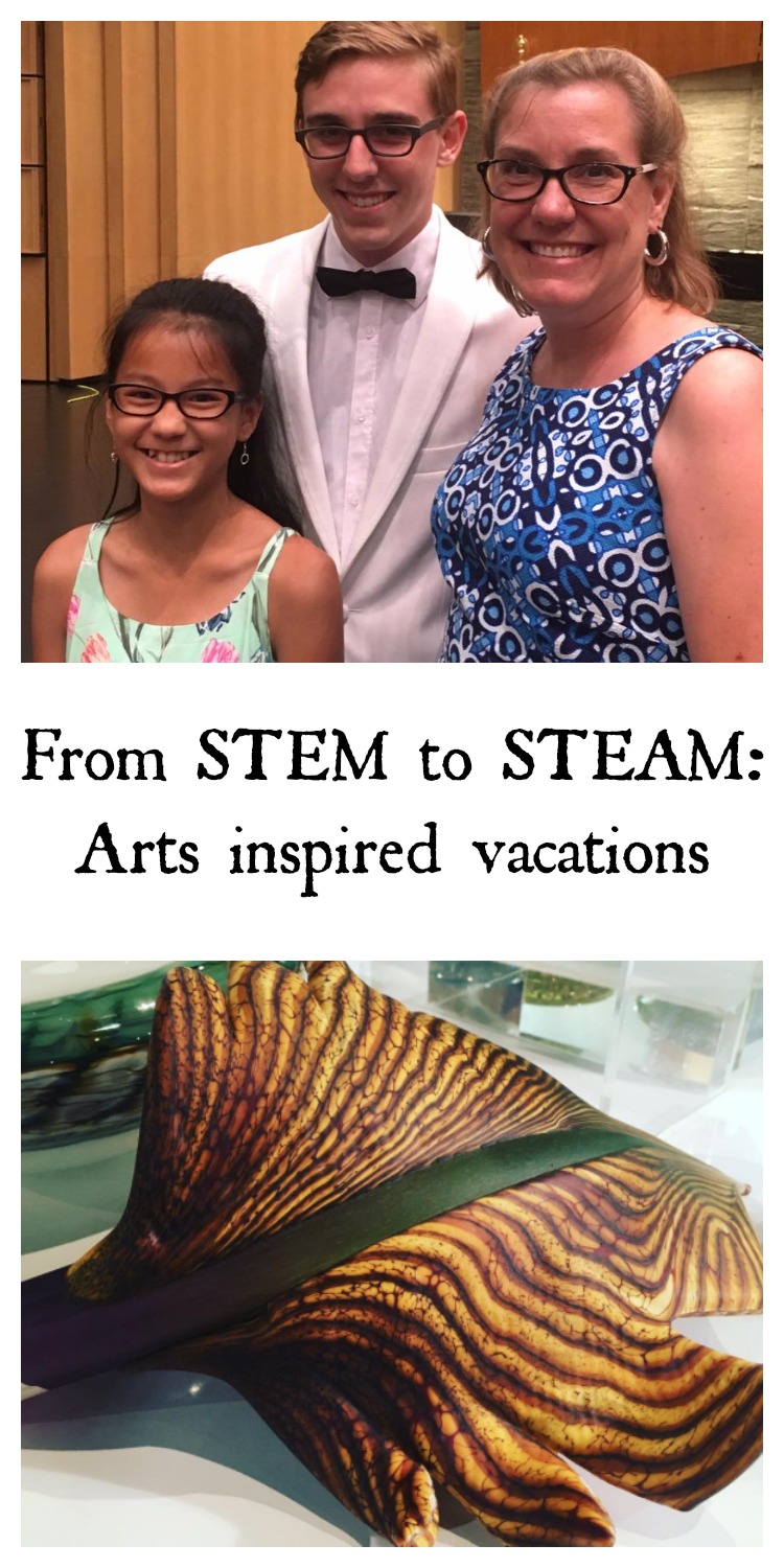 From STEM to STEAM: Arts inspired vacations