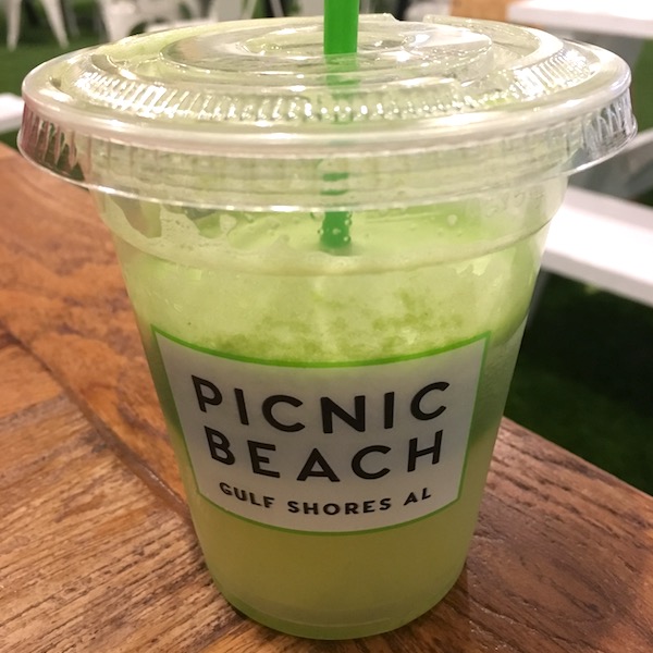 Picnic Beach Green Juice.