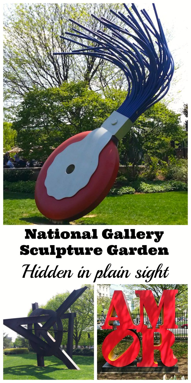 National Gallery Sculpture Garden: Hidden in plain sight