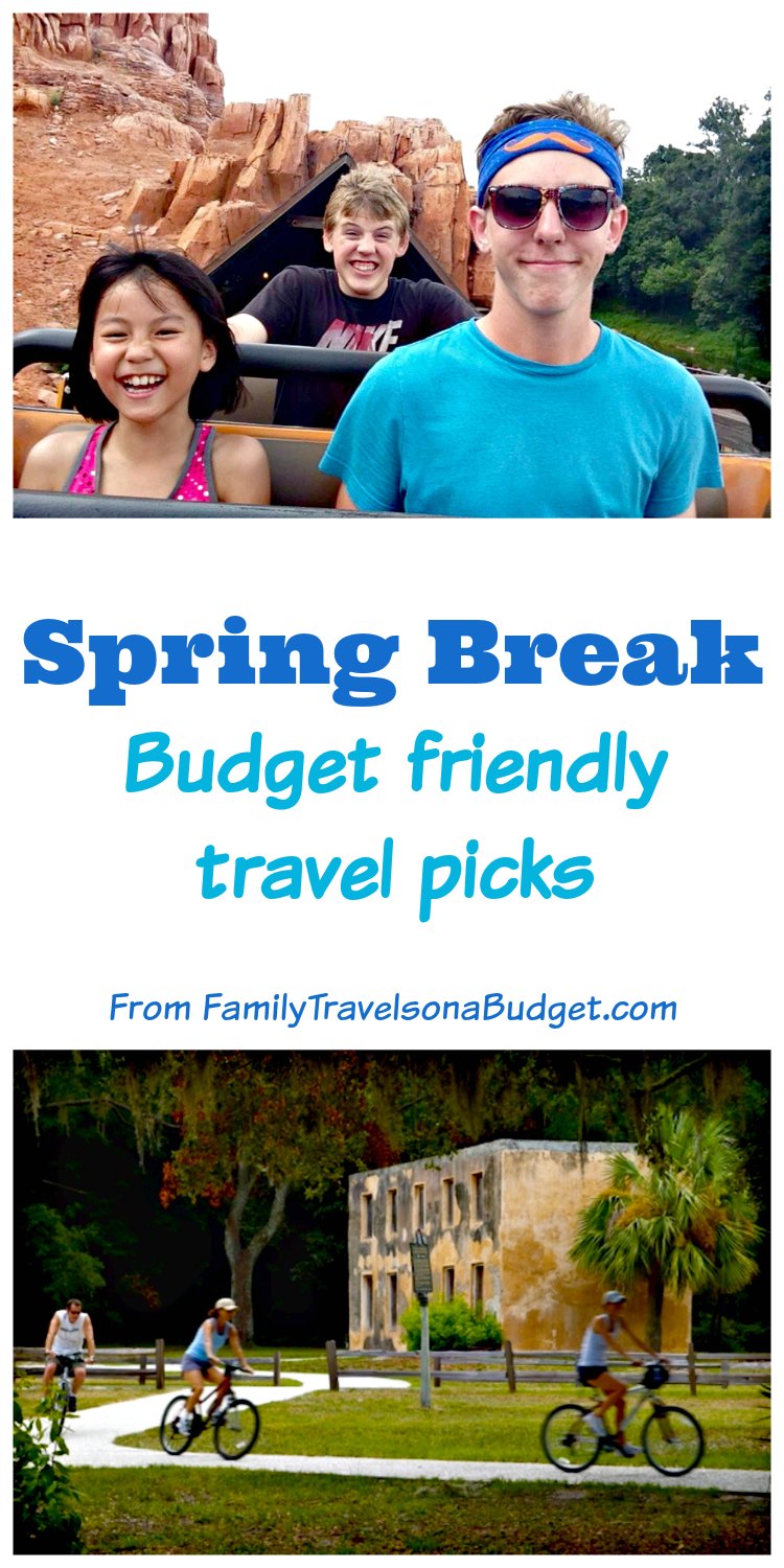 Spring break ideas for budget travelers