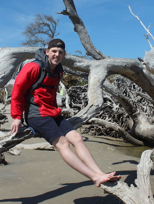 Driftwood Beach, at Jekyll Island, Georgia, inspires the imagination and makes a great backdrop for photos!