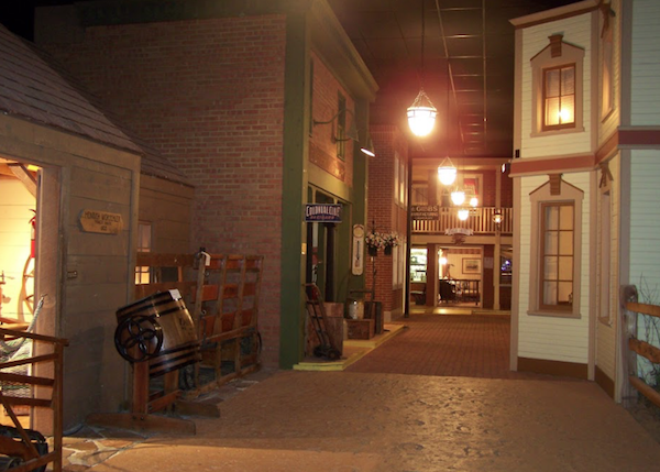 The "Street of Shops," an interactive exhibit for children at the McKinley presidential library in Ohio.