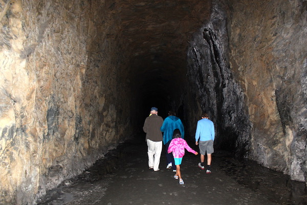 Walking into one of SC's best kept secrets, the cheese tunnel in Walhalla