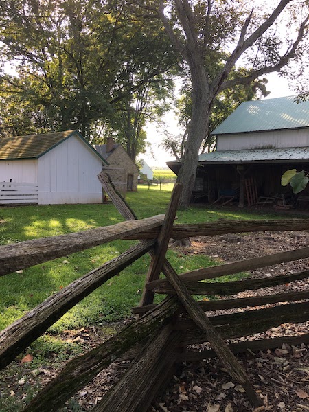 Grounds at the Hans Herr House