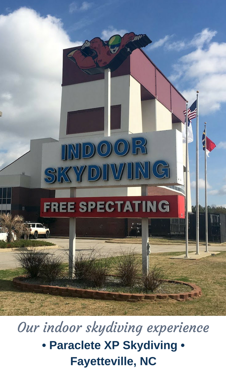 Our indoor skydiving experience with Paraclete Skydiving