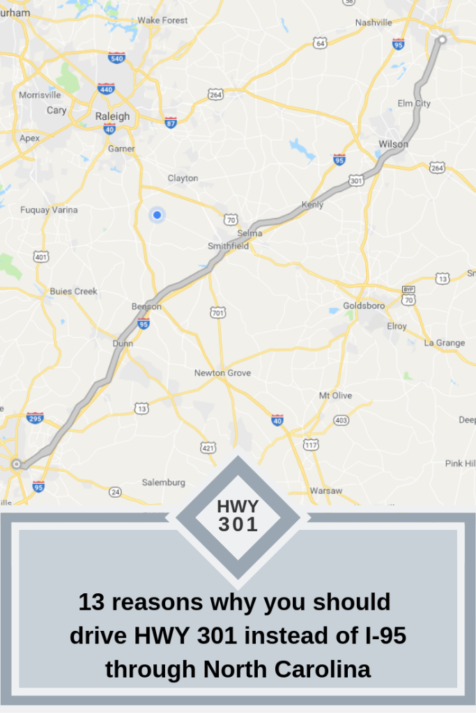 Map Of Route 301 In Virginia Take The Scenic Route • 13 Reasons Why Traveling Hwy 301 Is Better Than  I-95 - Family Travels On A Budget