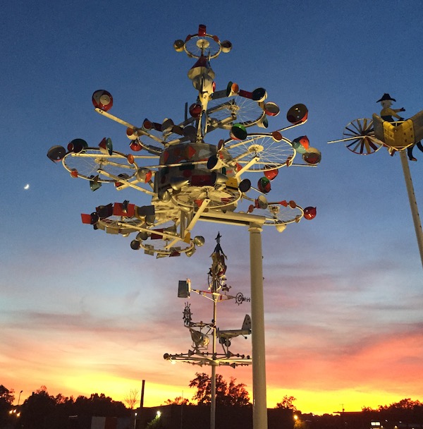 Whirligigs inspire the imagination in Wilson, NC