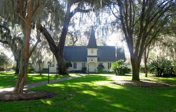 Christ Church on St. Simons Island is just one romantic spot to visit on a romantic weekend away