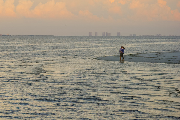 Sanibel Island, Florida is a romantic setting for beach loving couples