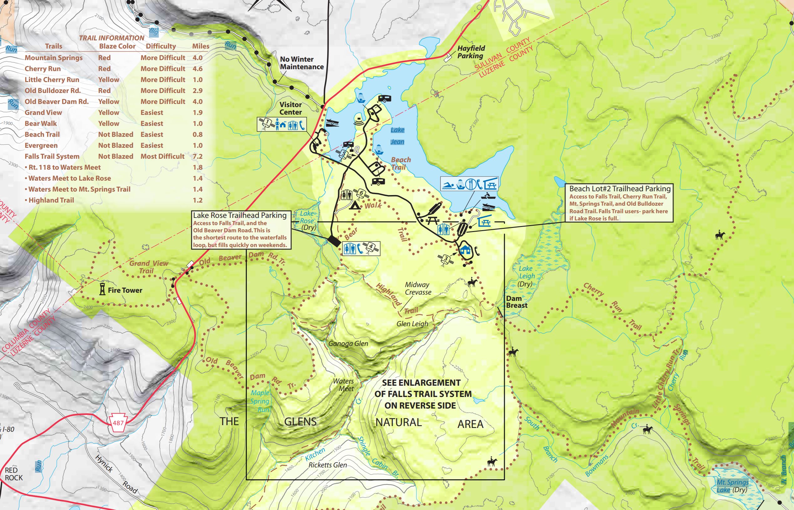 Ricketts Glen Hiking Trails Ricketts Glen State Park: Pa's Answer To Overcrowded National Parks -  Family Travels On A Budget