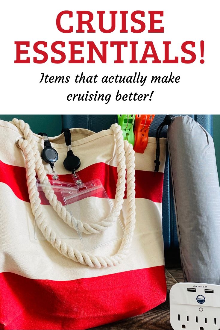 Cruise Essentials - important extras to include when packing for a