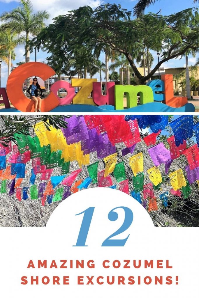 Cozumel collage for pinterest