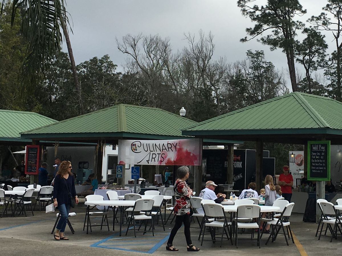 Culinary arts on display at the Orange Beach festival of art.