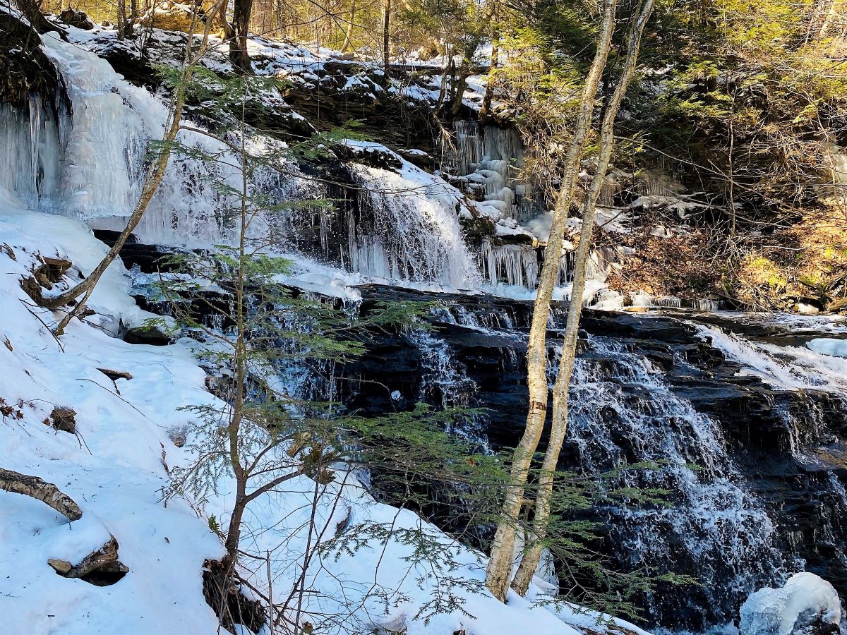 Waterfall Ice Hiking At Ricketts Glen State Park DiscoverNEPA