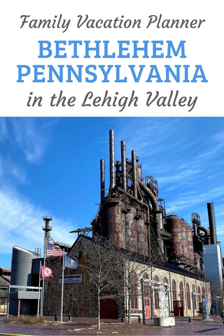 Planning a vacation with the kids? There are so many great reasons to choose the Lehigh Valley in Pennsylvania and Bethlehem, PA for your family getaway. Here are the best things to do in the Lehigh Valley based on our travel experiences. Enjoy the great outdoors. Learn about iron pigs and Bethlehem Steel. Learn about the world's fair and industrial revolution at the NMIH. Enjoy an outdoor concert. Discover the origins of the Moravian star and much, much more!  via @karendawkins