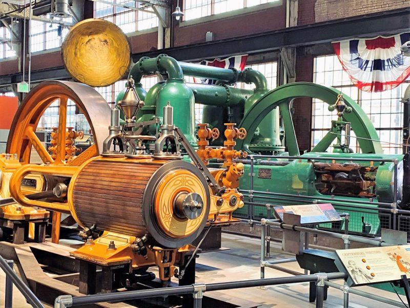 Steam Engines at the National Museum of Industrial History -- NMIH