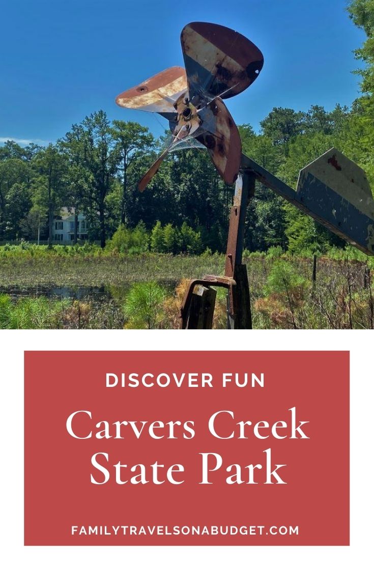 Carvers Creek State Park preserves history while offering sandy trails for people to enjoy. There's a pine forest, mill pond, historic Rockefeller home and more to discover at this new family friendly state park in Fayetteville, NC. Dogs on leashes are welcome too. via @karendawkins
