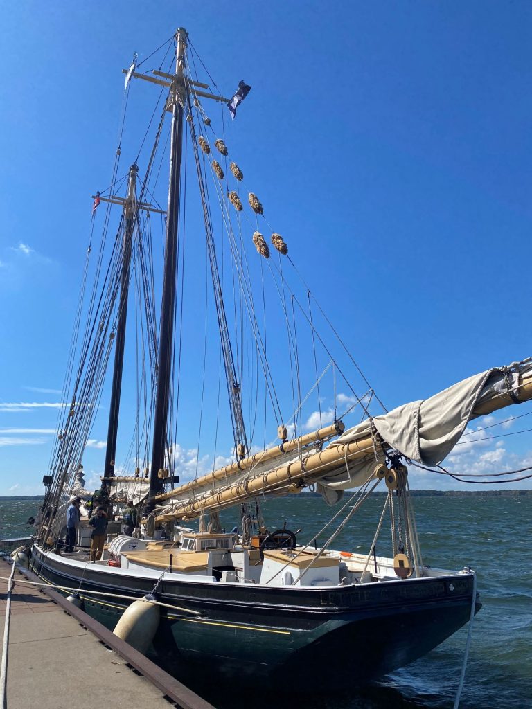 Schooner Lettie G Howard in Presque Isle Bay.