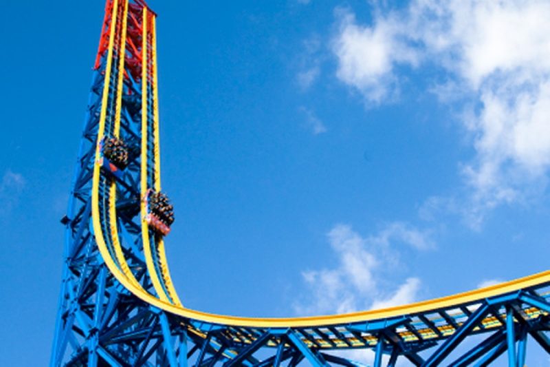 Superman at Six Flags Magic Mountain makes this one of the best theme parks for teens