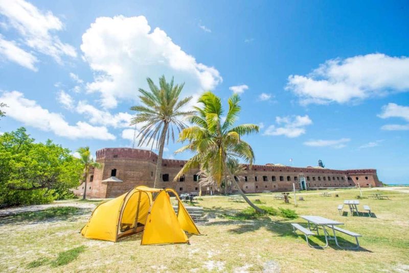 Dry Tortugas Garden Key campground