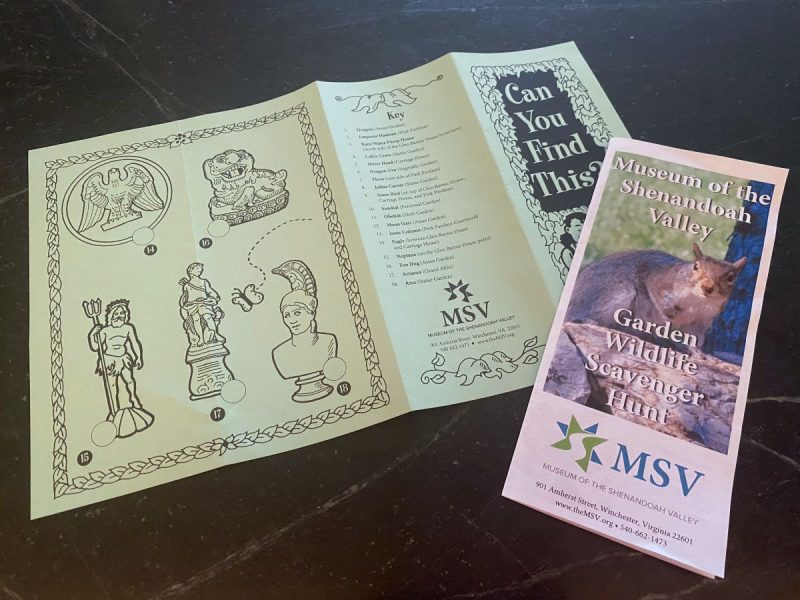 Scavenger hunts made for kids at the Museum of the Shenandoah Valley