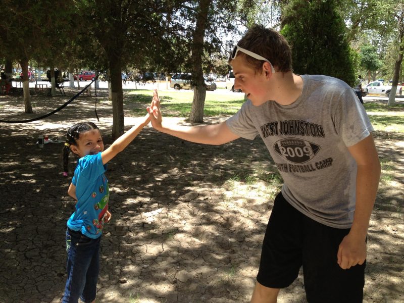 Playing with kids is a special part of missions in Mexico